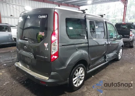 2016 Ford Transit Connect Titanium from USA, damaged, VIN NM0GE9G73G1287777